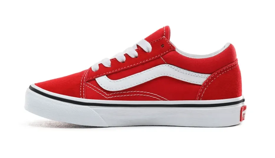 Vans Παιδικ Old Skool VN0A4BUUJV6 Κκκινα