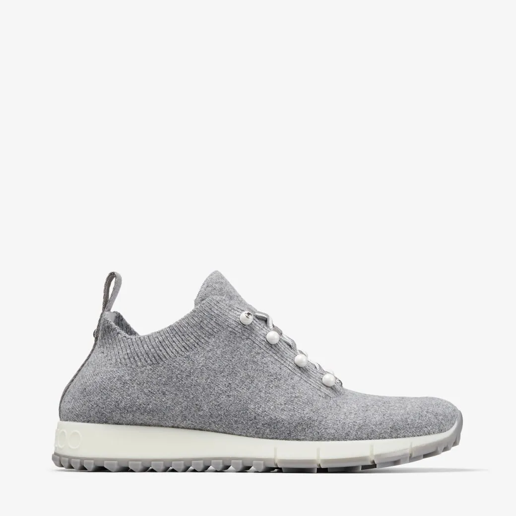 Veles Ash Cashmere Knit Trainers