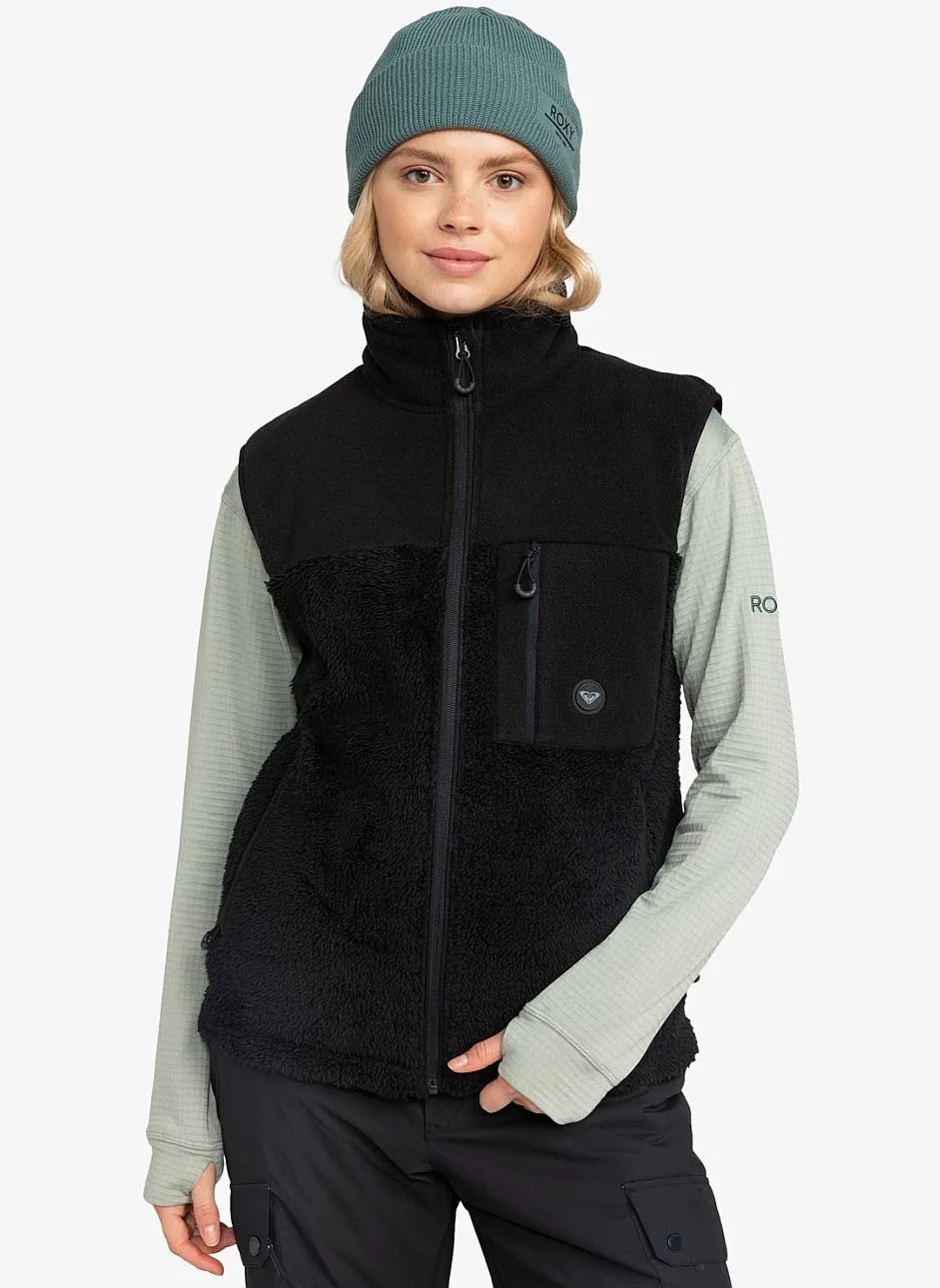 vest Roxy Warmlink - KVJ0/True Black - women´s