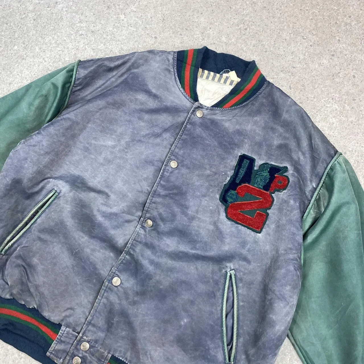 Vintage 80s baseball jacket medium