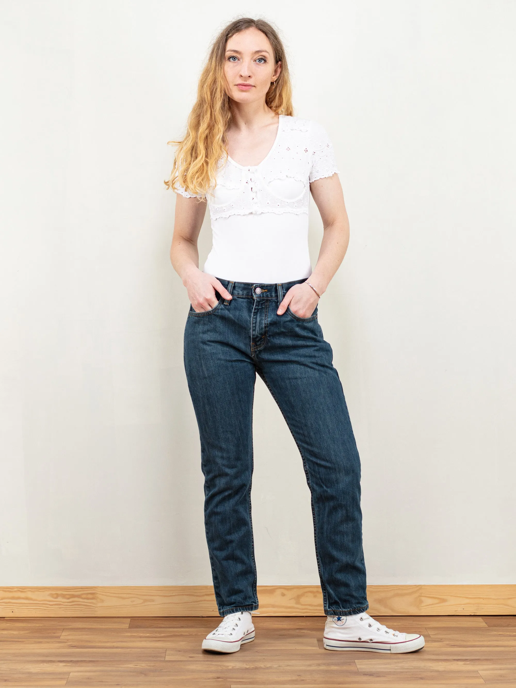 Vintage 90's Women LEVIS 502 Taper Fit Jeans