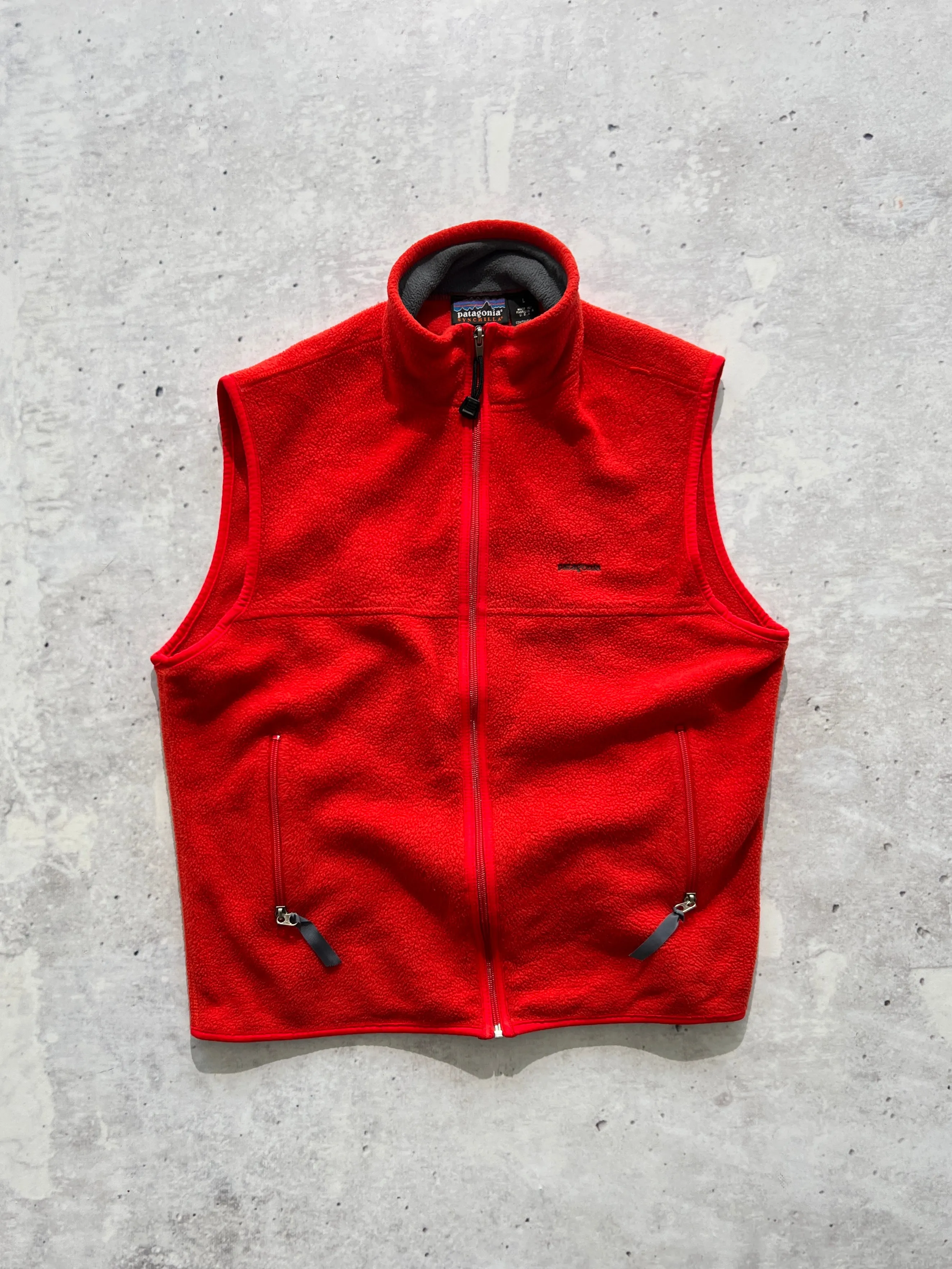 Vintage Patagonia Synchilla zip fleece gilet (M)