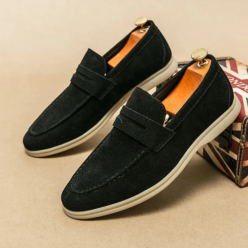 Vinthentic Burri Suede Loafers