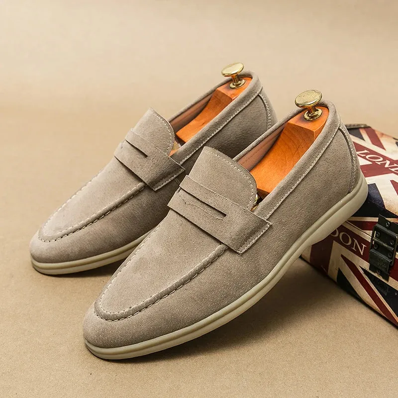 Vinthentic Burri Suede Loafers