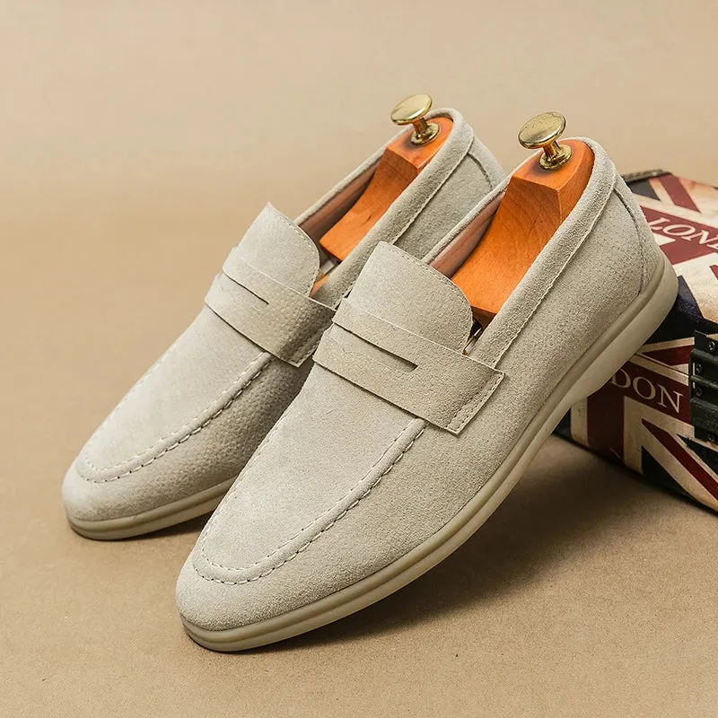 Vinthentic Burri Suede Loafers