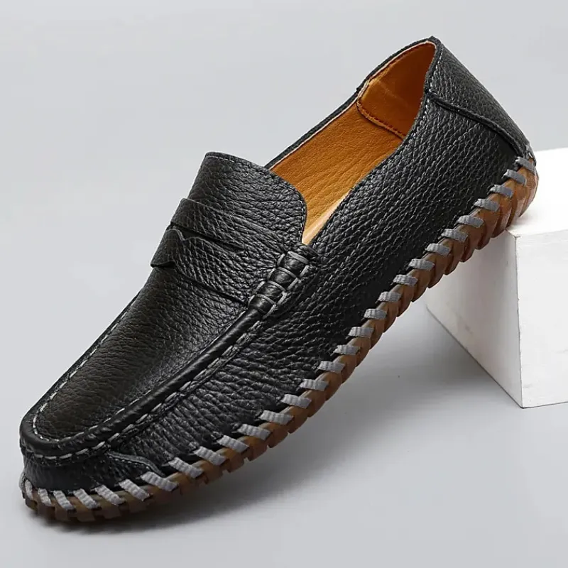 Vinthentic Romeo Genuine Leather Loafers