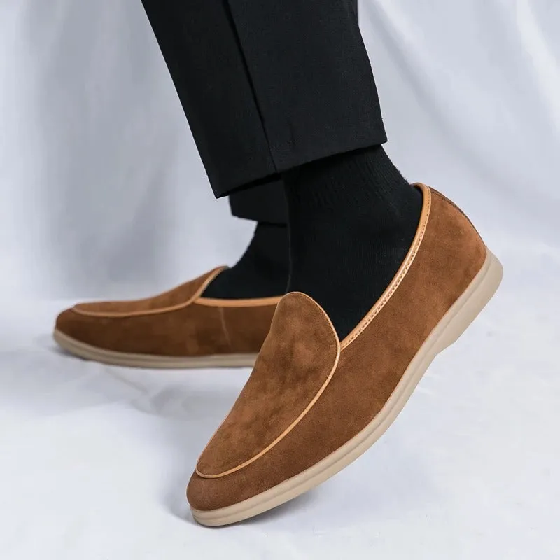 Vinthentic Torino Suede Loafers