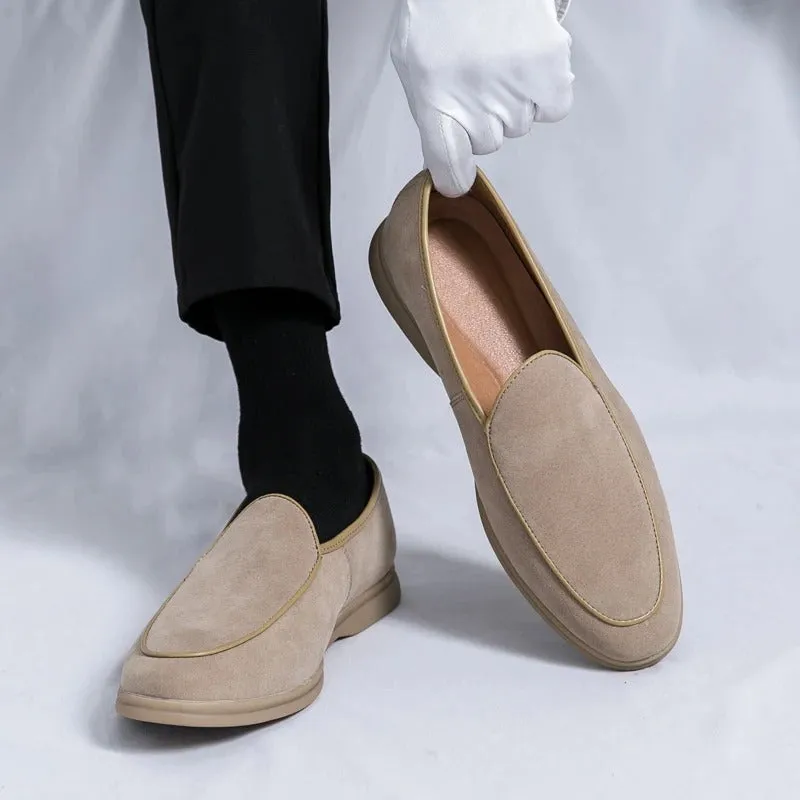 Vinthentic Torino Suede Loafers