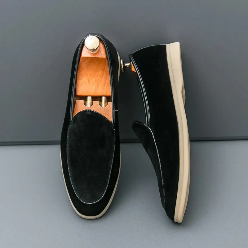 Vinthentic Torino Suede Loafers