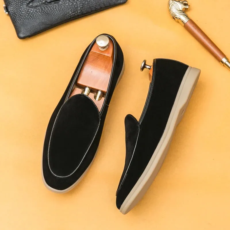 Vinthentic Torino Suede Loafers