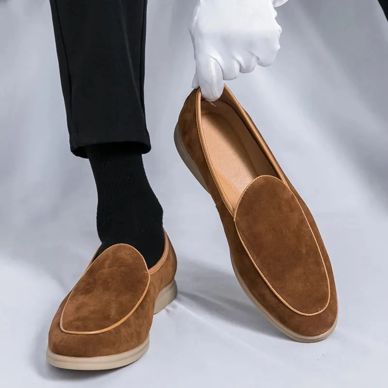 Vinthentic Torino Suede Loafers