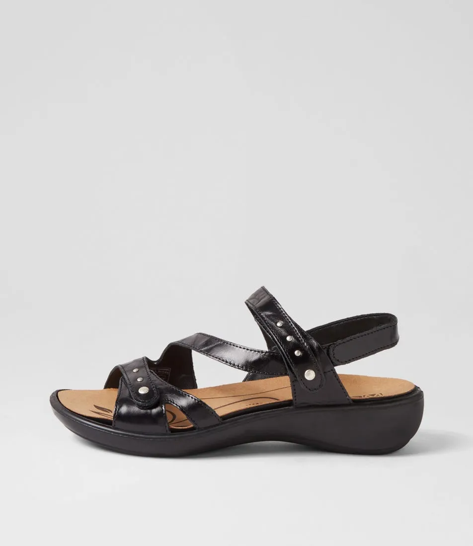 WESTLAND BY JOSEF SEIBEL Ibiza 70 Schwarz Leather Sandals