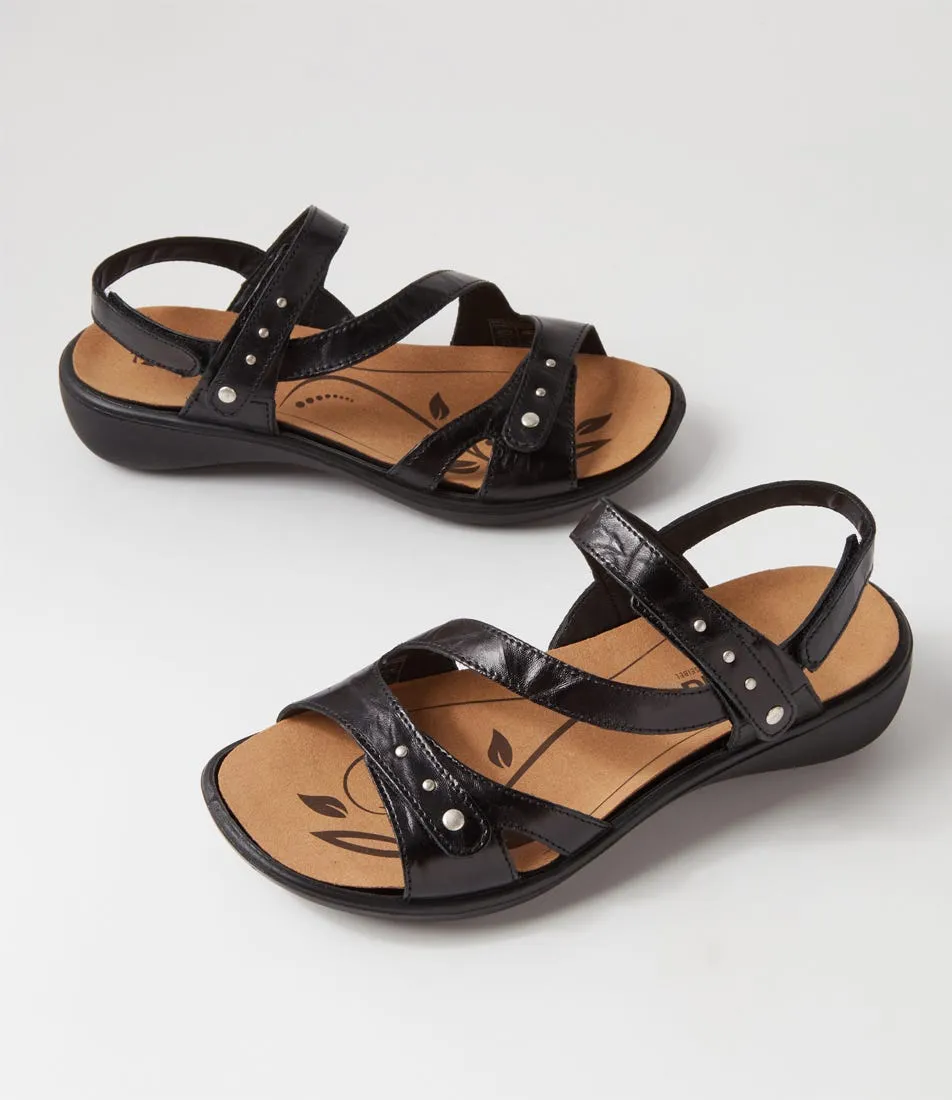 WESTLAND BY JOSEF SEIBEL Ibiza 70 Schwarz Leather Sandals