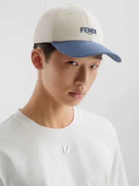White Cotton Baseball Cap