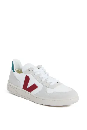 White Marsala Brittany V-10 Sneakers