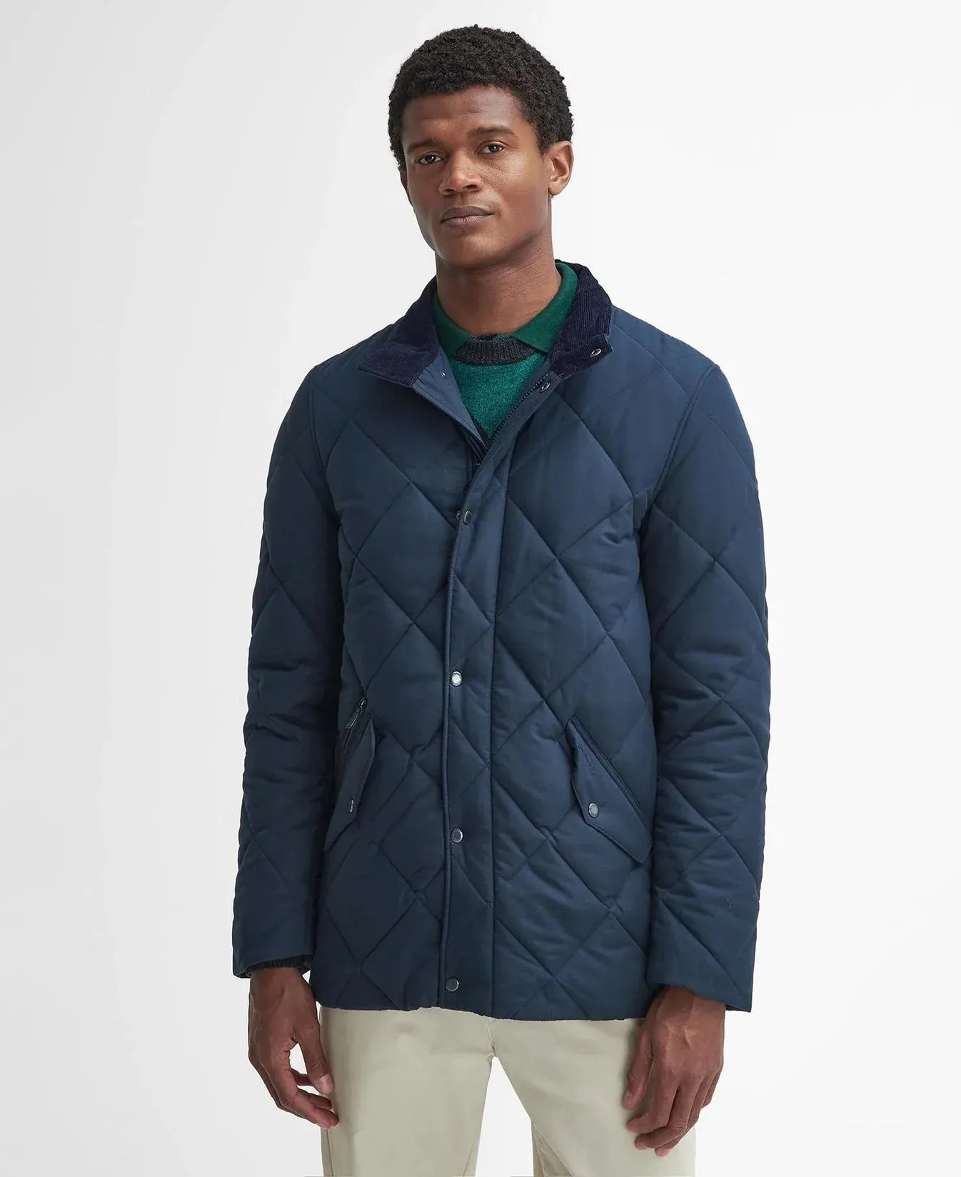 Winer Chelsea Quilted Jacket Navy