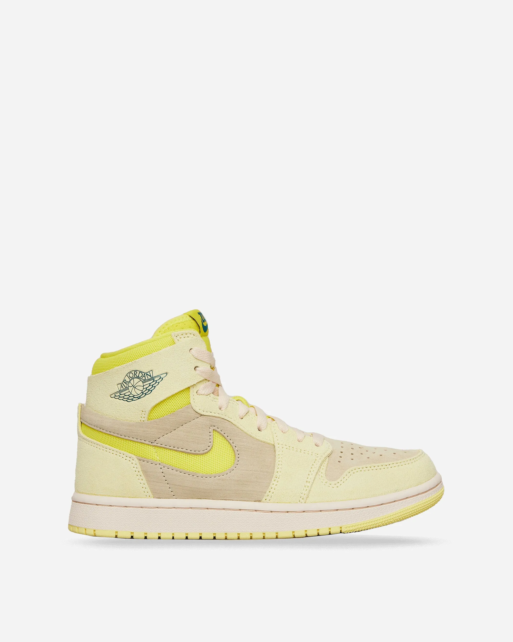 WMNS Air Jordan 1 Zoom Air CMFT 2 Sneakers Citron Tint / Dynamic Yello