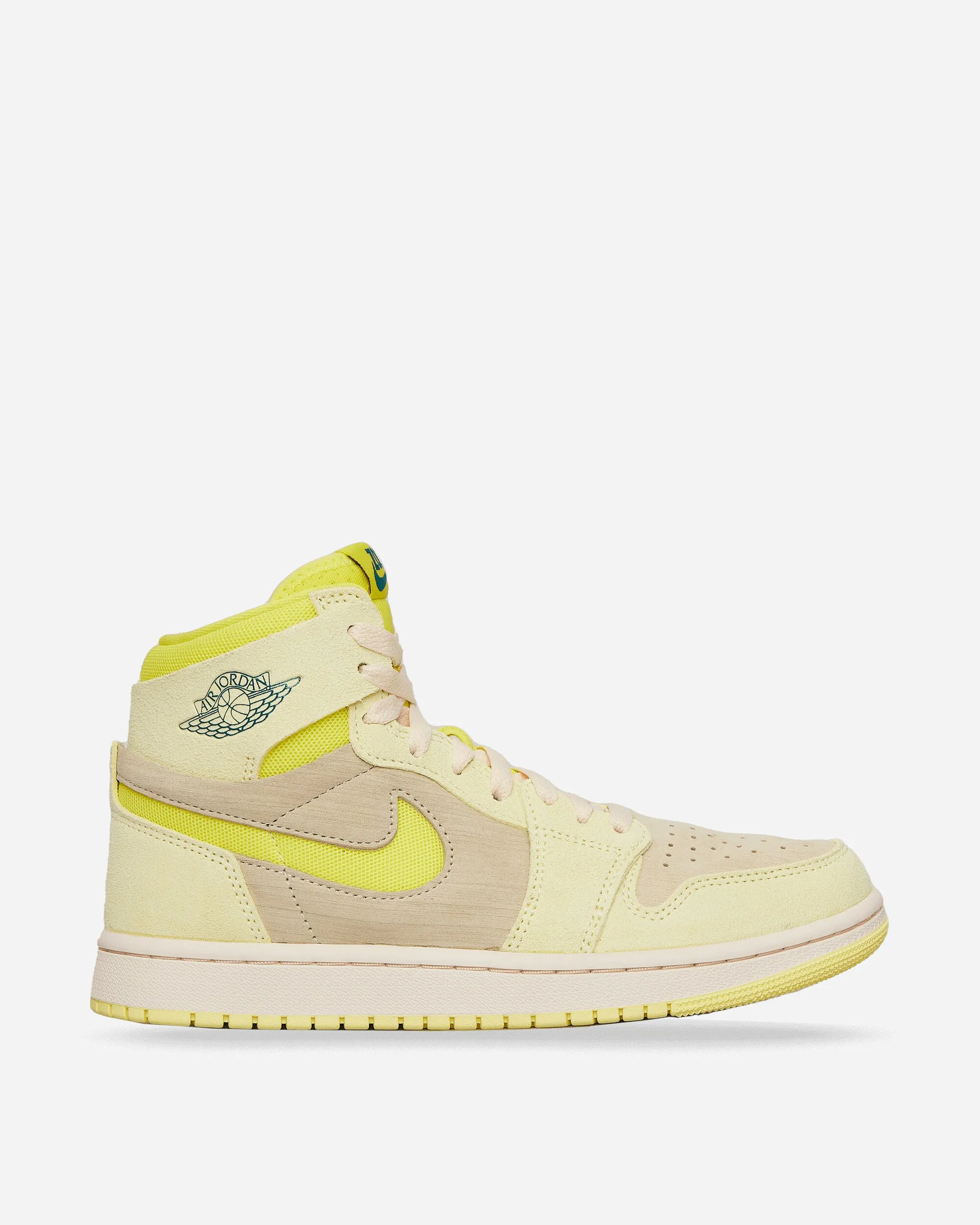 WMNS Air Jordan 1 Zoom Air CMFT 2 Sneakers Citron Tint / Dynamic Yello