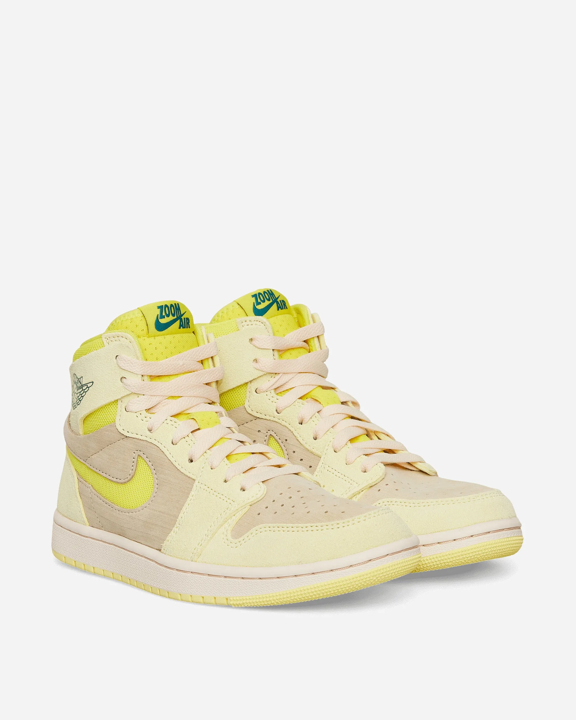 WMNS Air Jordan 1 Zoom Air CMFT 2 Sneakers Citron Tint / Dynamic Yello