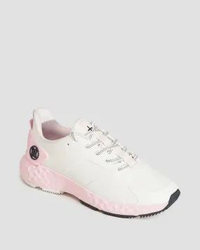 Women's white and pink golf shoes G/Fore Mg4+ glf000009-sblu