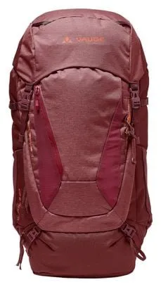 Women's Vaude Asymmetric 48+8L Backpack Red