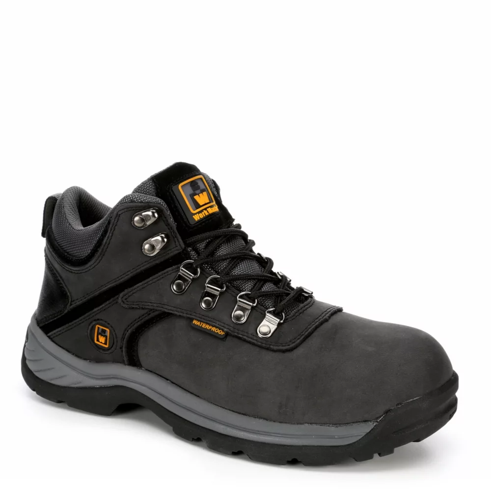 WORK MASTER  MENS COLORADO STEEL TOE WORK BOOT
