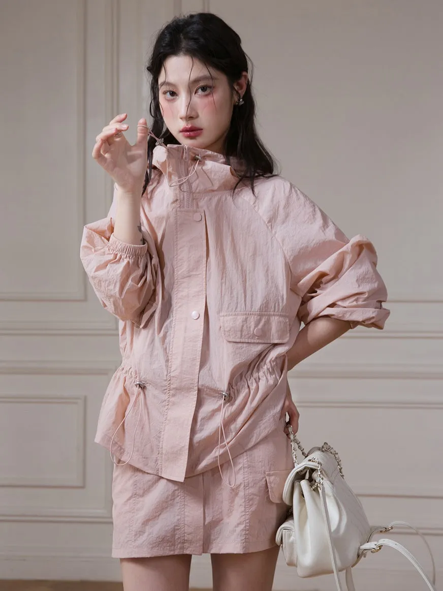 Work Style Sun Protection Jacket & Skirt Set-up