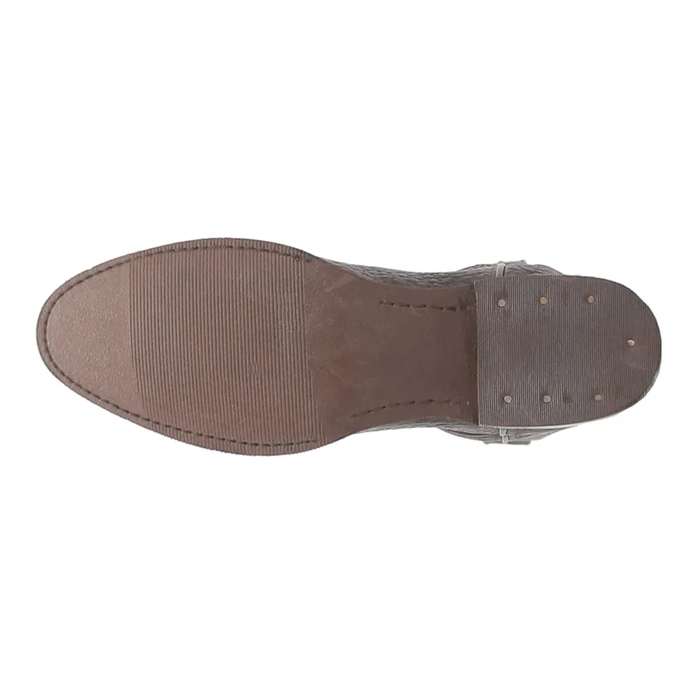 Young Gun Embroidered Round Toe Cowboy Boots