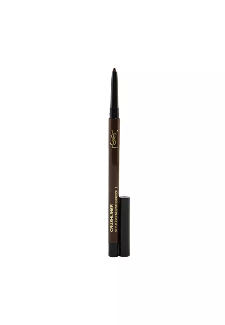 Yves Saint Laurent YVES SAINT LAURENT - Crushliner Stylo Waterproof Eyeliner - # 02 Brun Universel 0.35g/0.01oz